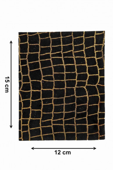 Stock di PEZZI MISTI sui toni oro, bronzo, cuoio, tinta unita, laminati e stampati, 15 x 12 cm