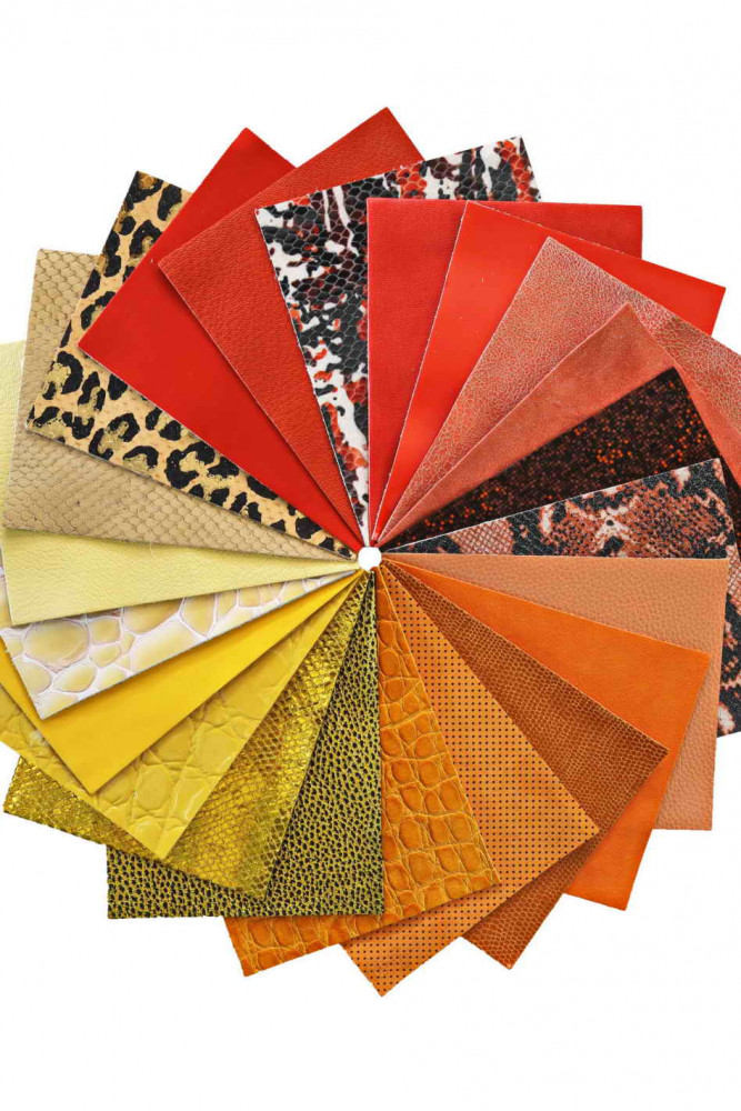 12 PEZZI MISTI sui toni giallo e...