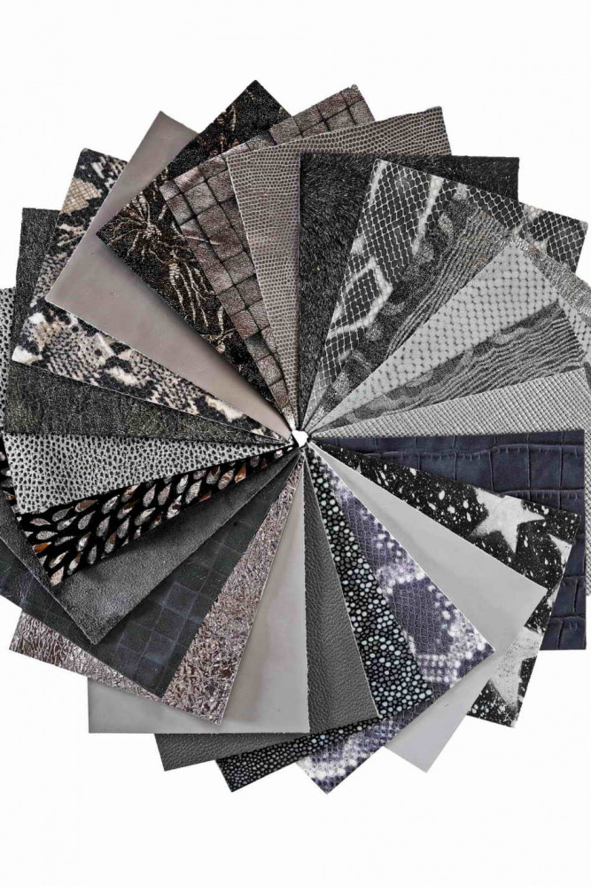 Stock of MIXED PIECES gray, steel,...