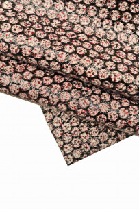 BLACK PINK printed cowhide,...