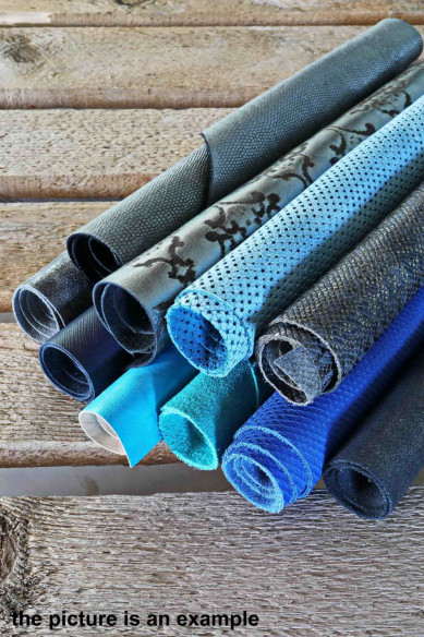 Scampoli di pelli miste, BLU e GRIGIO stampe, colori e rifinizioni varie  0,500 kg- 0,750 kg- 1 kg- 2 kg