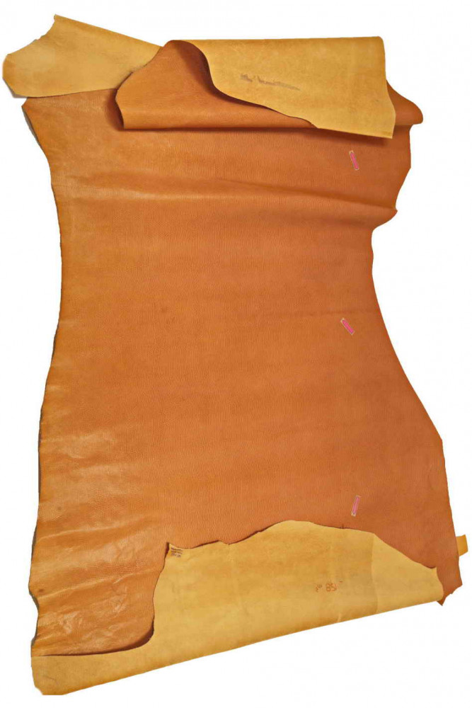 TAN LIZARD printed leather hide,...