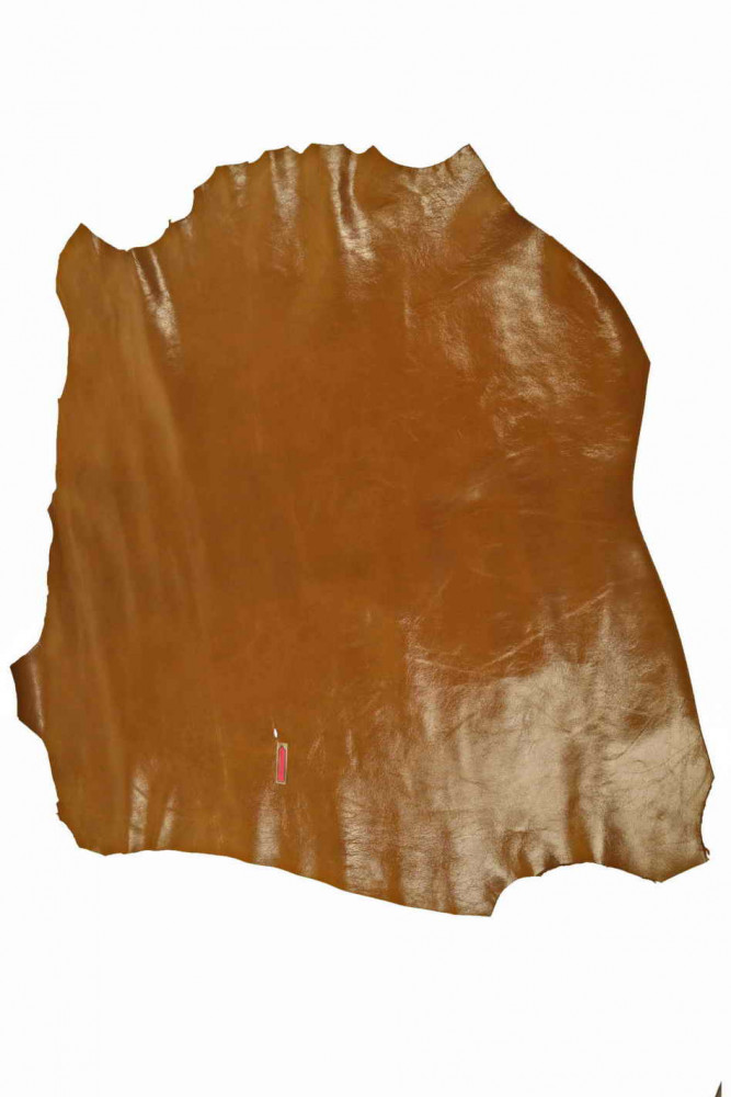 PELLE LISCIA lucida marrone, nappa...