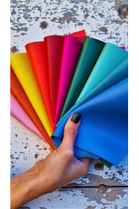 10 RITAGLI di pellami unici...