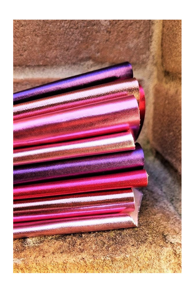 10 Ritagli di pellami unici...