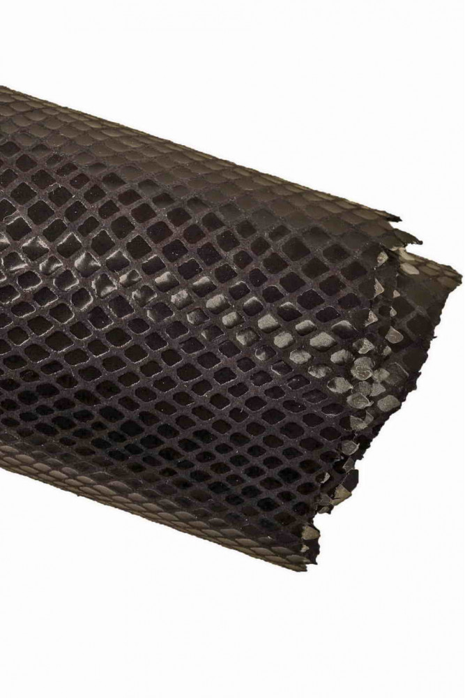 Dark grey black PYTHON PRINTED...