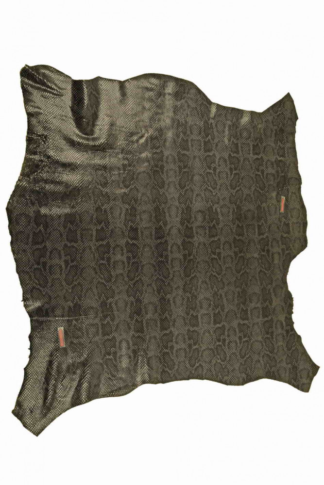 Pelle stampa PITONE GRIGIO, pellame...