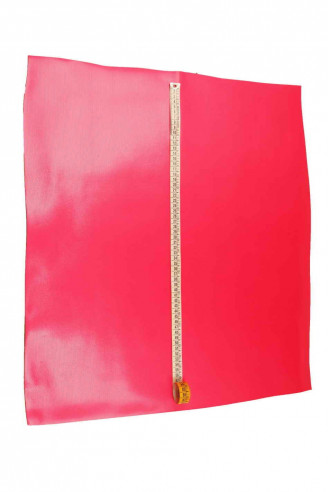 Fluo fuchsia leather hide, pink neon...