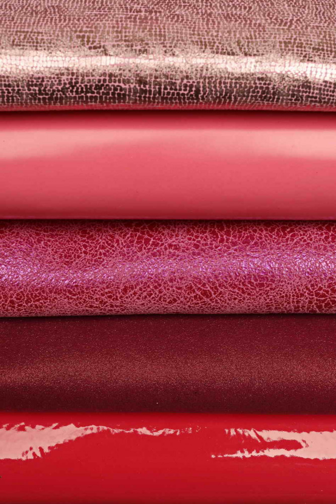 LOTTO di 10 PELLI casuali intere tono...