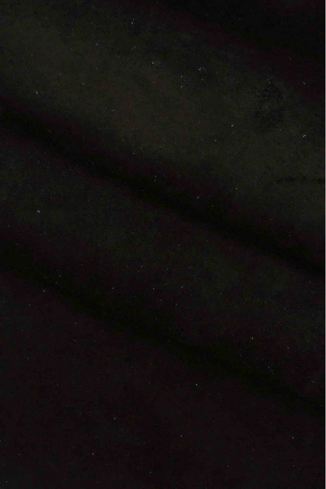 VITELLO SCAMOSCIATO nero, pelle di...