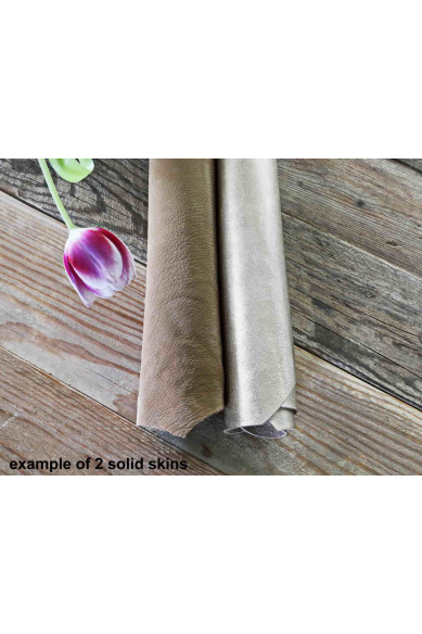 2 random leather skins, Platinum, Gold, Beige tones, printed or/and solid leather,suede, metallic, choose your favourite match!