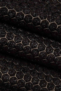 Black GLITTERED EMBOSSED... 2