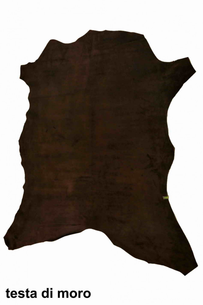 PREMIUM SUEDE white/brown calfskin...