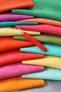 Leather scraps - SUEDE in... 2