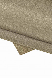 Pellame GLITTERATO argento...