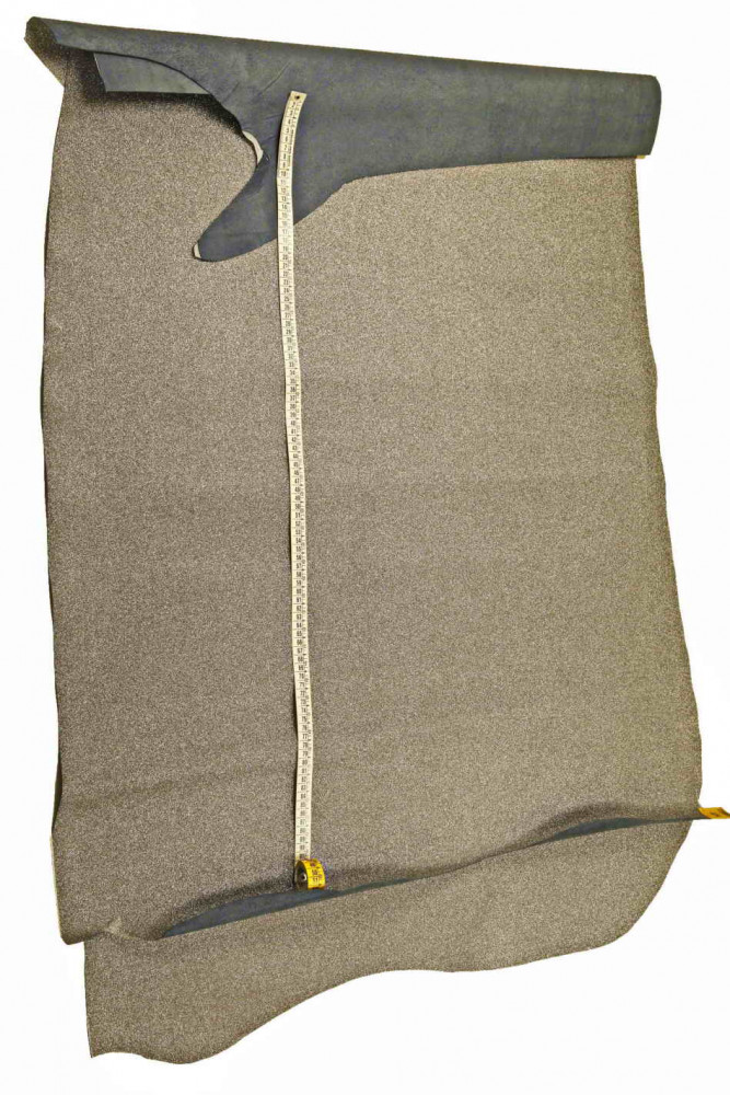 Pellame GLITTERATO argento scuro,...