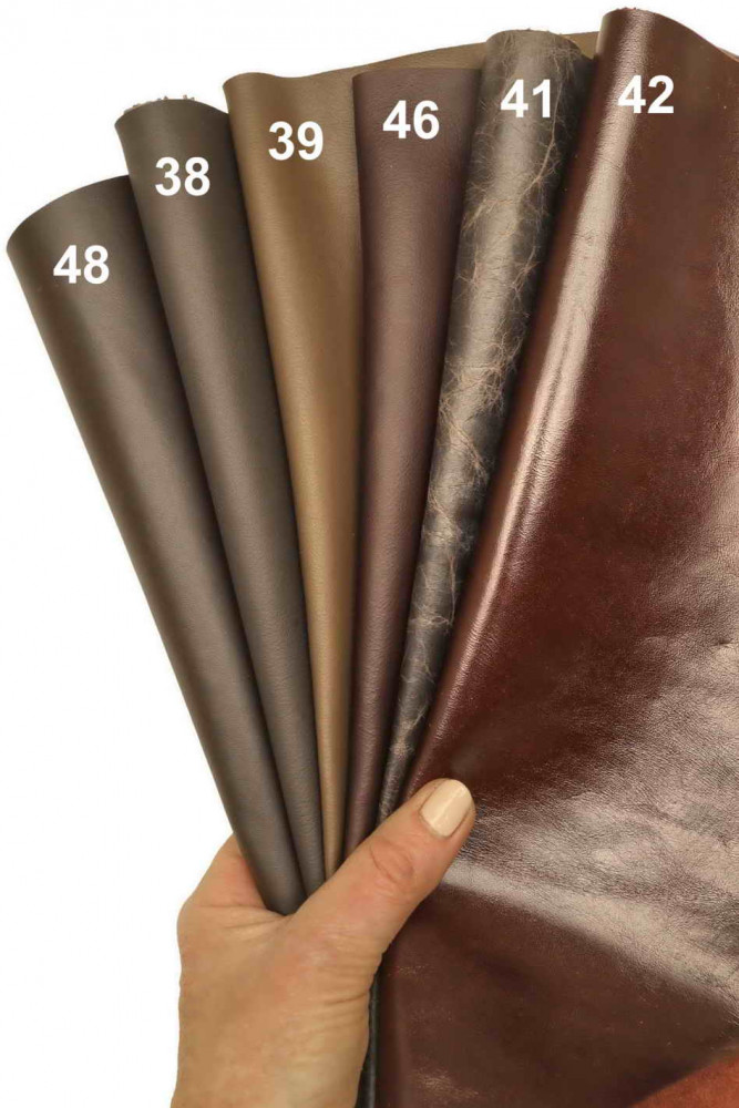 UPHOLSTERY italian genuine leather...