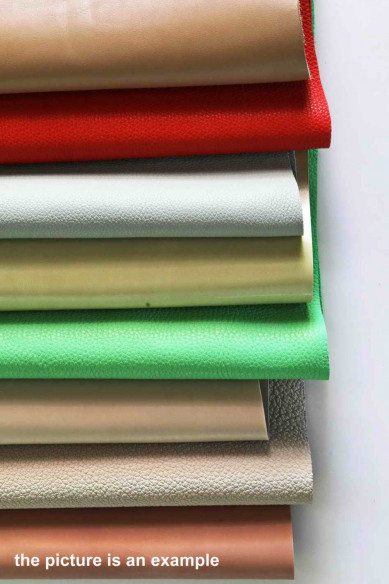 Leather SCRAPS - big size cutouts - solid colors, smooth or printed, various finishings, SUMMER colors