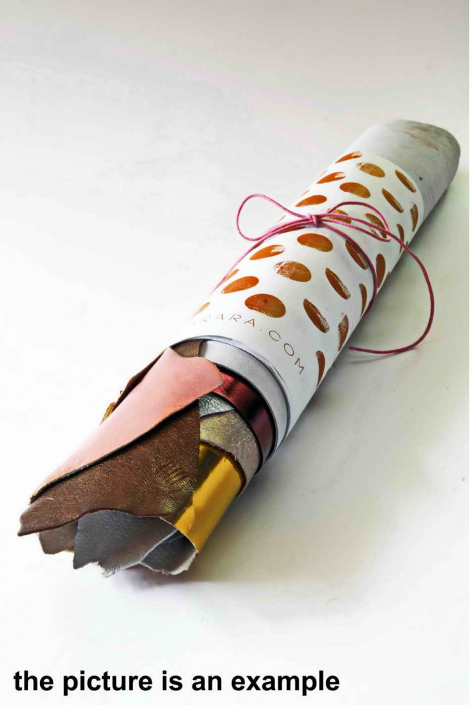 METALLIC remnants lot - big size...