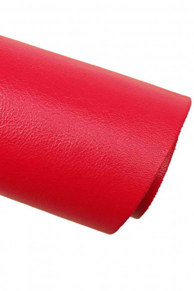 Pellame FUCSIA lucido, vitello bottalato con grana leggera, pelle morbida sportiva, 1.5 - 1.6 mm