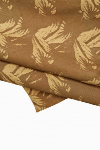 Brown beige SPORTY leather...