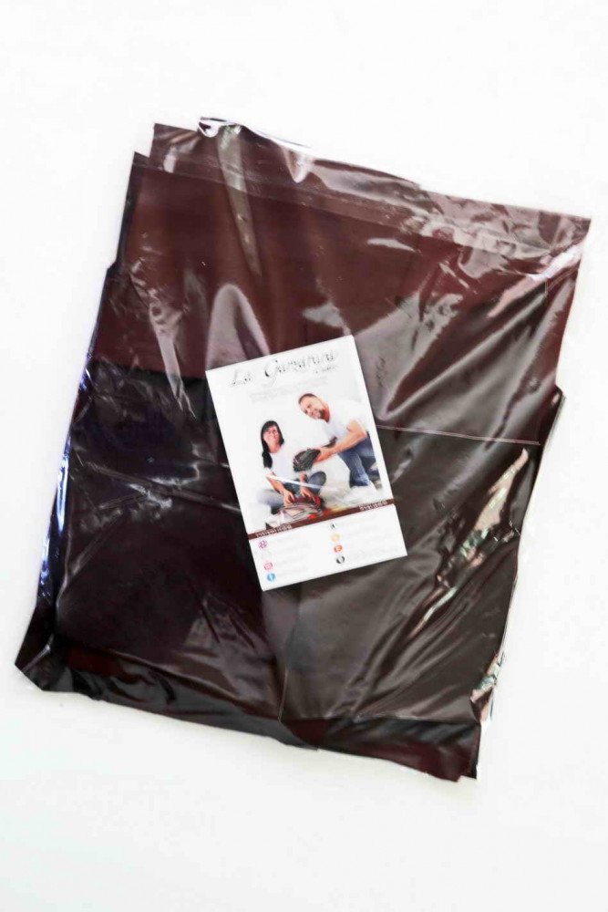 SMOOTH calf SCRAPS bag, solid color...