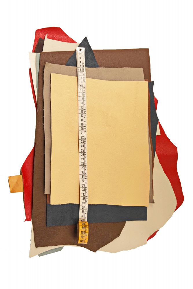 Upholstery calf PIECES, solid colors,...