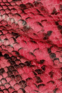 Pink black PYTHON printed... 2