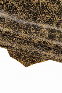 Black beige VINTAGE leather...