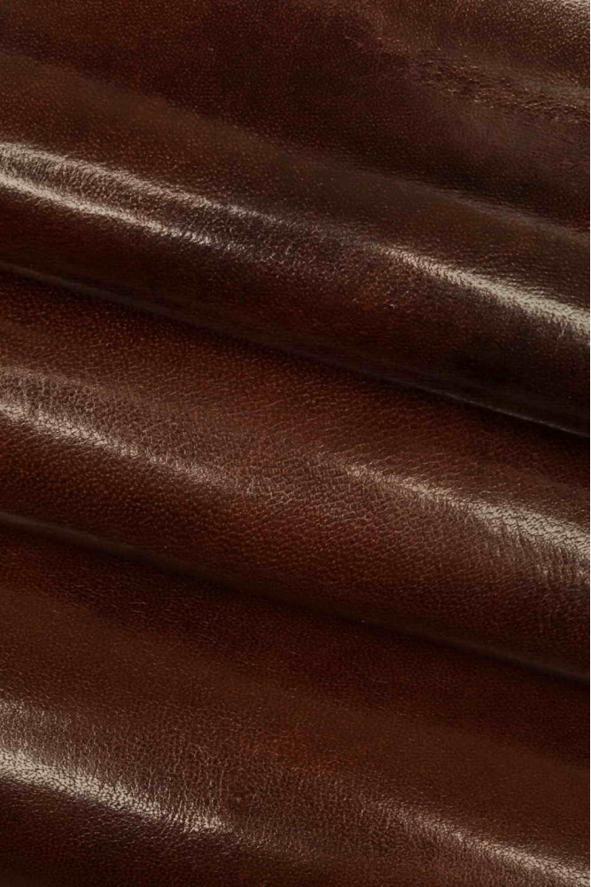 BURGUNDY vachetta leather hide, vegetable tanned stiff cowhide, sporty  vintage semiglossy calfskin