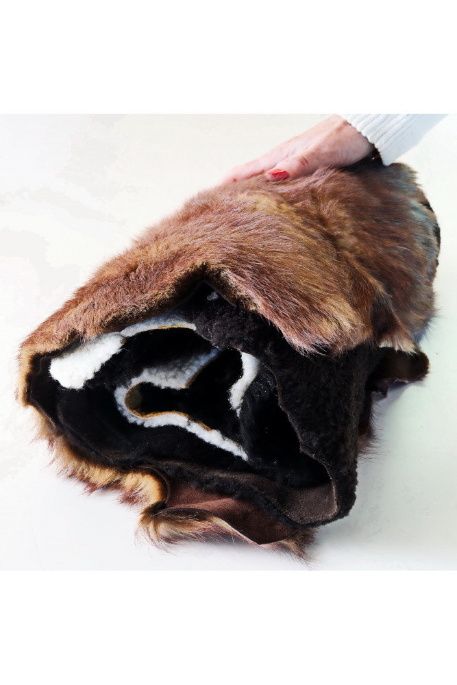 SHEARLING FUR pieces, random...