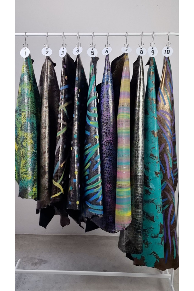 Video Listing -  Hand Painted Leather...