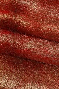 Red METALLIC hair on... 2