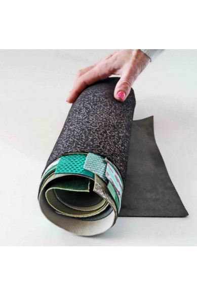 Scampoli di pelle miste color VERDE, fantasie varie e tinta unita, ideali per l'artigianato  0,500 kg