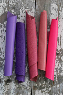 5 Selected leather pieces,...