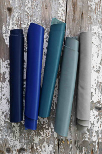 5 Selected leather pieces,...