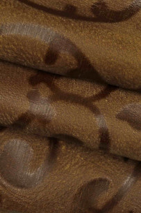 Brown VINTAGE leather hide,... 2