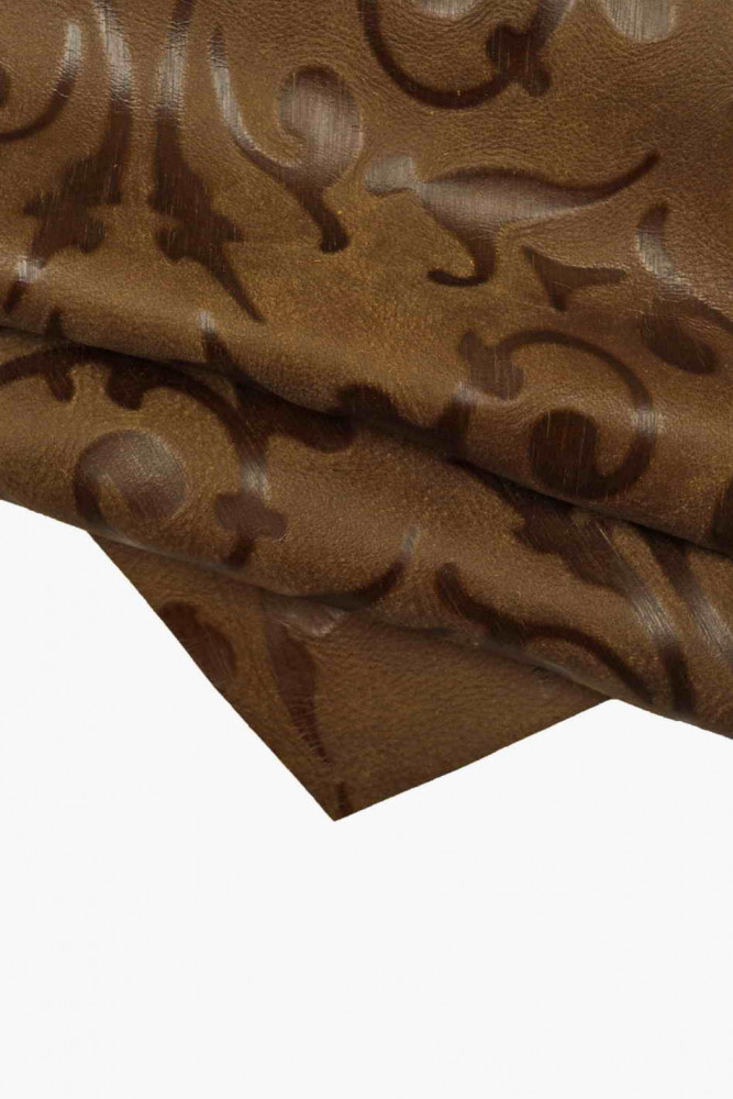 Pellame VINTAGE marrone, vitello...