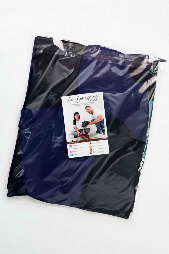 SMOOTH calf SCRAPS bag, solid color...