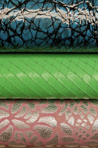 Lotto di 3 pelli LAMINATE... 2