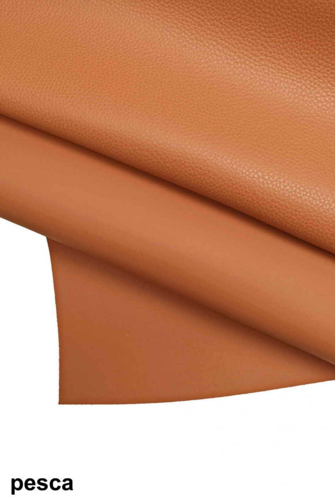 THICK cowhide leather hide- double face peach solid leather backed leather thick calfskin, very stiff B13161-VT