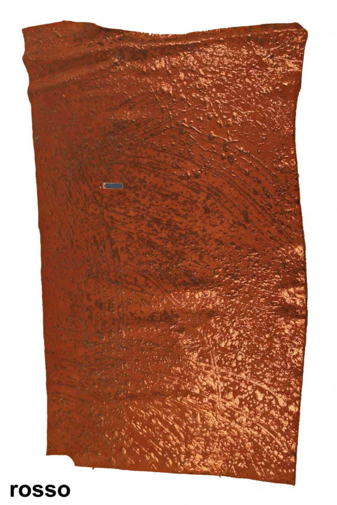 SPLASH print on suede leather hide,...