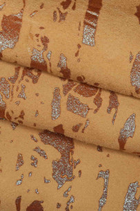 Printed SUEDE goatskin,... 2