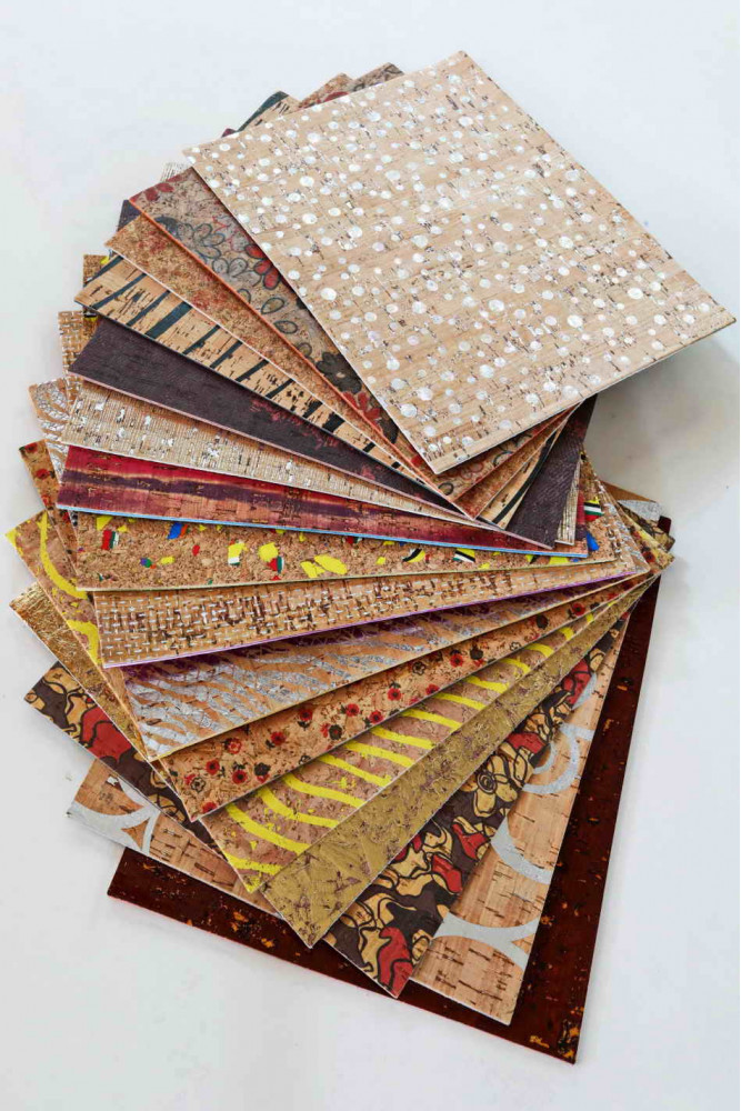 10 Fogli di SUGHERO naturale,...