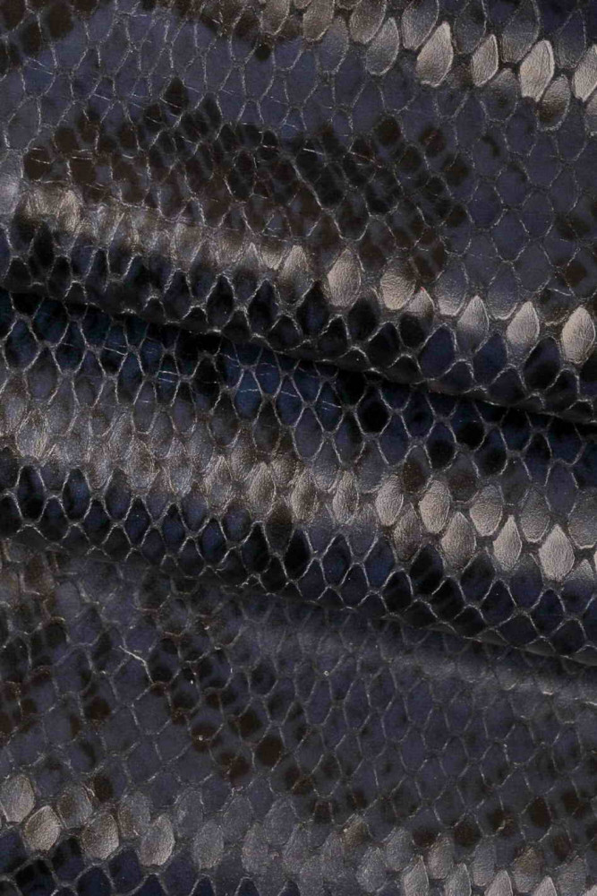 Blue black reptile PYTHON texture...