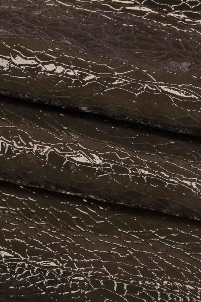 Petroleum green and dark grey PATENT...