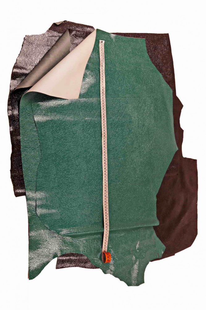 Petroleum green and dark grey PATENT...