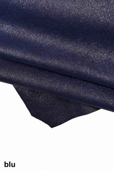 Pelle stampa CRACKLE, capra scamosciata stampata marrone, verde, blu e bordeaux, pelle di camoscio motivo crack