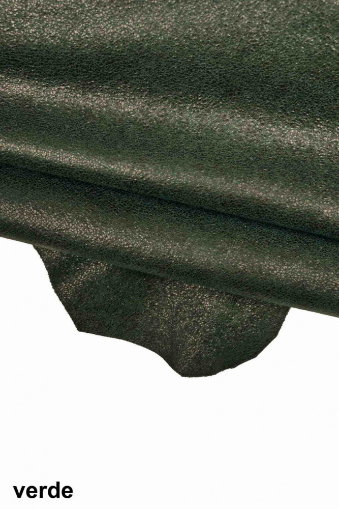 CRACKLE printed leather skin, brown...