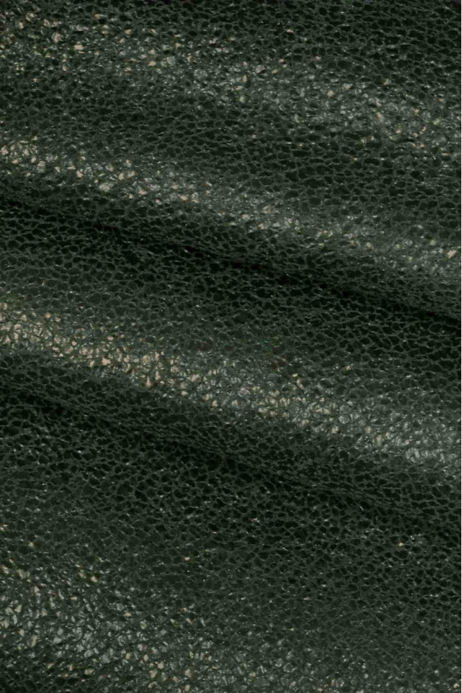 CRACKLE printed leather skin, brown...